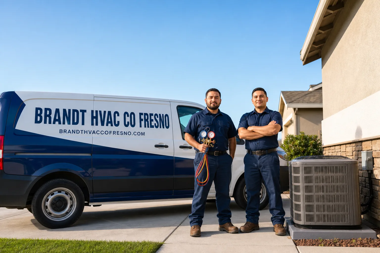 Brandt HVAC Co Fresno hvac team